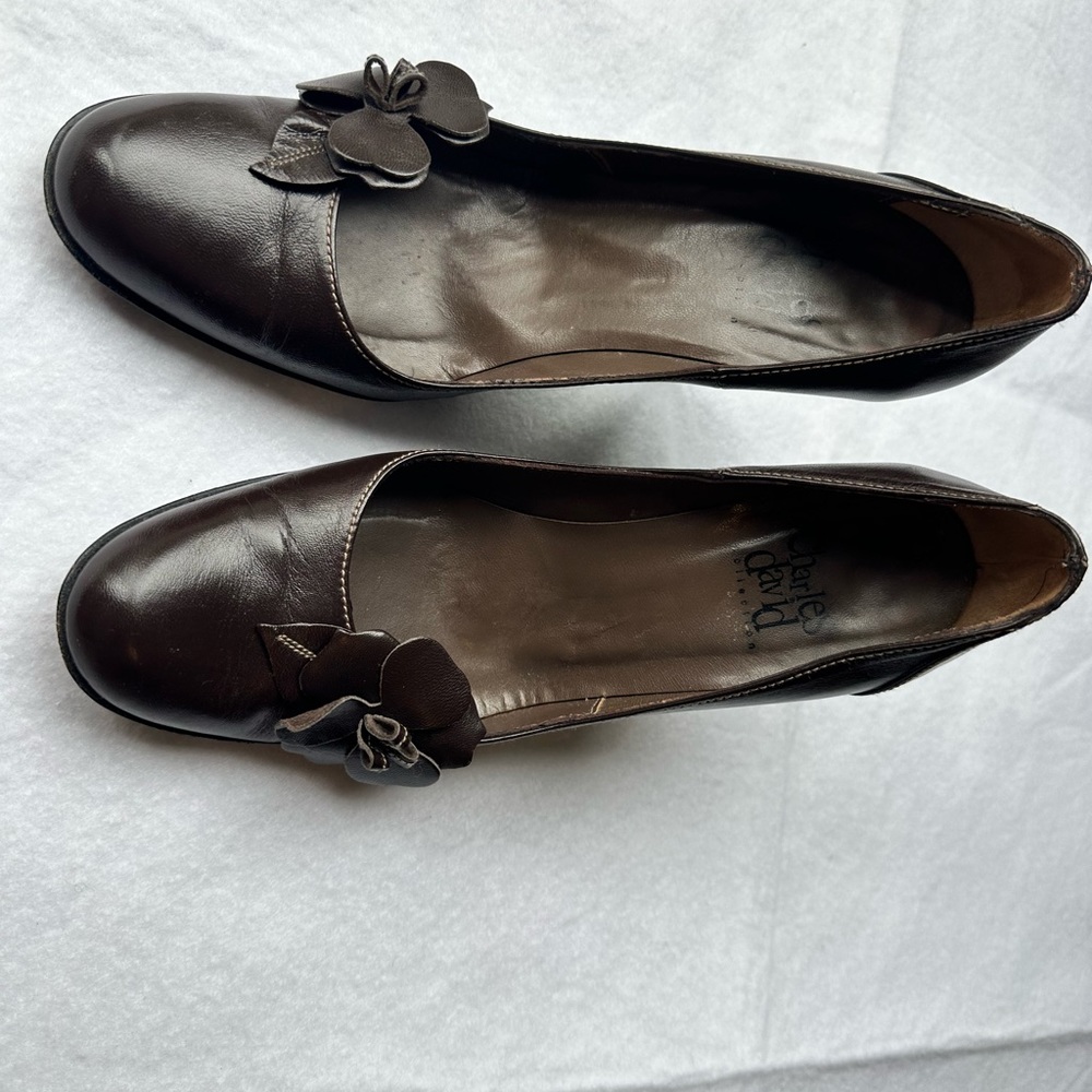 Charles David Chocolate Brown Heels